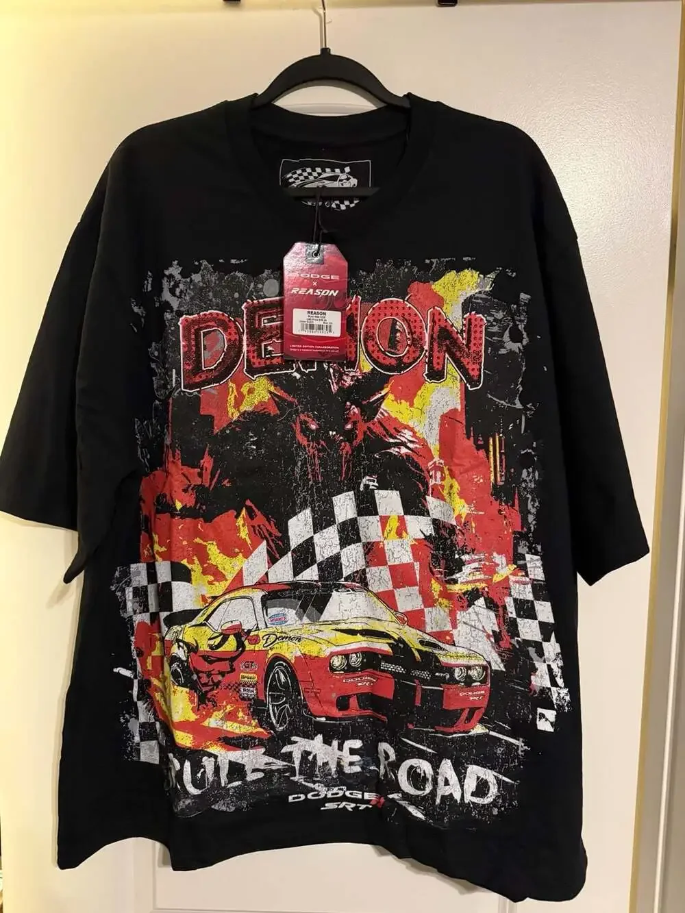 Dodge x Reason Demon Limited Edition Graphic T-Shirt